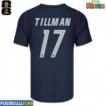 Vereinigte Staaten Malik Tillman #17 Auswärtstrikot EM 2024 Kurzarm